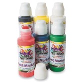 Color Splash!® Tempera Paint Dot Marker Set - Primary Colors (Pack of 6)