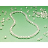 Faux Pearl Beads 1/2-lb Bag