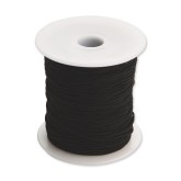 Medium Elastic Cord, 100 Yds., Black
