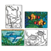Stain-A-Frame Ocean Friends (Pack of 12)