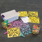 Sidewalk Chalk Zen Mandala Easy Pack