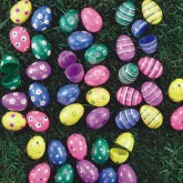 Fillable Plastic Easter Eggs (Pack of 70)