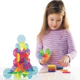 Guidecraft Interlox Discs Creative Building Set