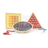 Guidecraft® Jumbo Geo Lacing Set