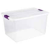 Clear-View Storage Container 66 Quarts, 66 Qt