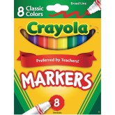 Crayola® Classic Markers (Box of 8)