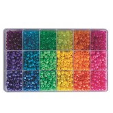 Pony Bead Box Set, Sparkle & Brights
