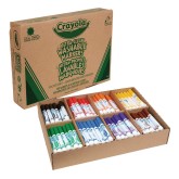 Crayola® Ultra-Clean Washable Markers Classpack®, Broad Line, 8 Colors (Box of 200)