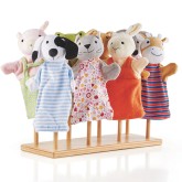Guidecraft® Solid Hardwood Puppet Stand