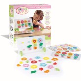 Magnetic Flower Pot Sort, Stack, and Match Game