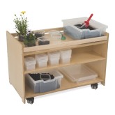 Whitney Brothers® Mobile Garden Center with Trays, Containers and Lids