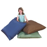 The Children's Factory Cozy Woodland Dark Tone Floor Pillows (Set of 3)