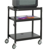 Adjustable Height AV Cart