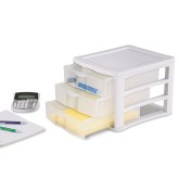 Sterilite® Storage Drawer And Paper Organizer