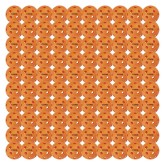 CORE Pickleball Indoor Pickleballs, Orange (Pack of 100)