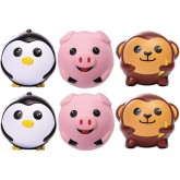 Franklin® Foam Animal Balls, 6” (Set of 6)