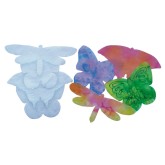 Color Diffusing Paper Butterflies (Pack of 48)
