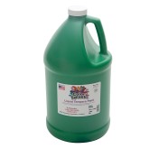 128oz. Color Splash Liquid Tempera Paint, Green, Green