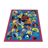 Joy Carpets® Joyful Faces Rug 5'4