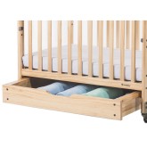 EZ Store™ crib drawer with MagnaSafe™ Latching System