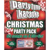 Party Tyme Karaoke CD+G Christmas Party Pack (Pack of 4)