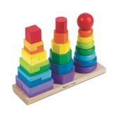 Melissa & Doug® Geometric Stacking Toy