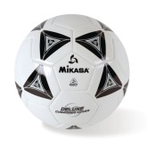Mikasa® Soft Soccer Ball Size 4 Black/White