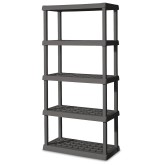Sterilite® Durable 5-Shelf Shelving Unit