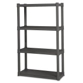 Sterilite® Durable 4-Shelf Shelving Unit