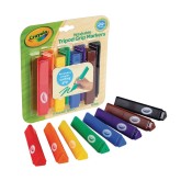 Crayola® Washable Tripod Grip Markers (Pack of 8)