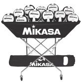 Mikasa® VQ2000 Plus Volleyballs With Cart Pack