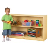 Jonti-Craft® Low Straight-Shelf Mobile Unit, 48