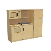 Jonti-Craft® Kids All-In-One Wooden Play Kitchen Set