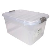 S&S Worldwide Locking Clear-View Storage Container, 58 Quarts