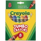 Crayola Jumbo Crayons (Pack of 8)