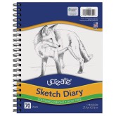 UCreate Sketch Diary, 8-1/2