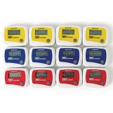 S&S Worldwide Step Pedometers (Pack of 12)