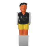 Replacement Men for Soccer Table, Yellow and Black