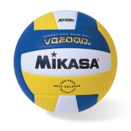 Mikasa® VQ2000 Competition Composite Indoor Volleyball, Royal/Gold