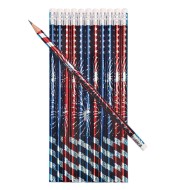 Patriotic Burst Pencils (Pack of 144)