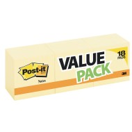 Post-It® Notes Yellow, 3