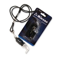 Mikasa® Whistle With Black Lanyard