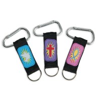 Religious Lanyard Keychains (Pack of 12)