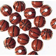 Basketball Beads- 1lb.