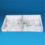 EduCraft® Gymnastics & Dance Coloring & Activity Diorama (Pack of 6)