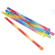Sparkling Rainbow Batons (Pack of 12)