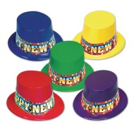 New Year's Toppers (Pack of 25)