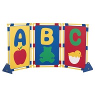 Children's Factory® Rectangle PlayPanel® Set Primary Alphabet