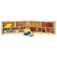Jonti-Craft® Toddler Fold-n-Lock Storage Unit