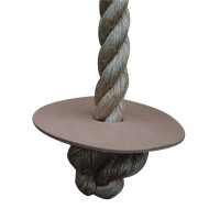 18’ Long Unmanila Climbing Rope with Turk Knot